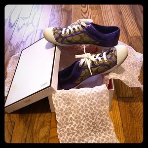 Coach Sequin Sneakers